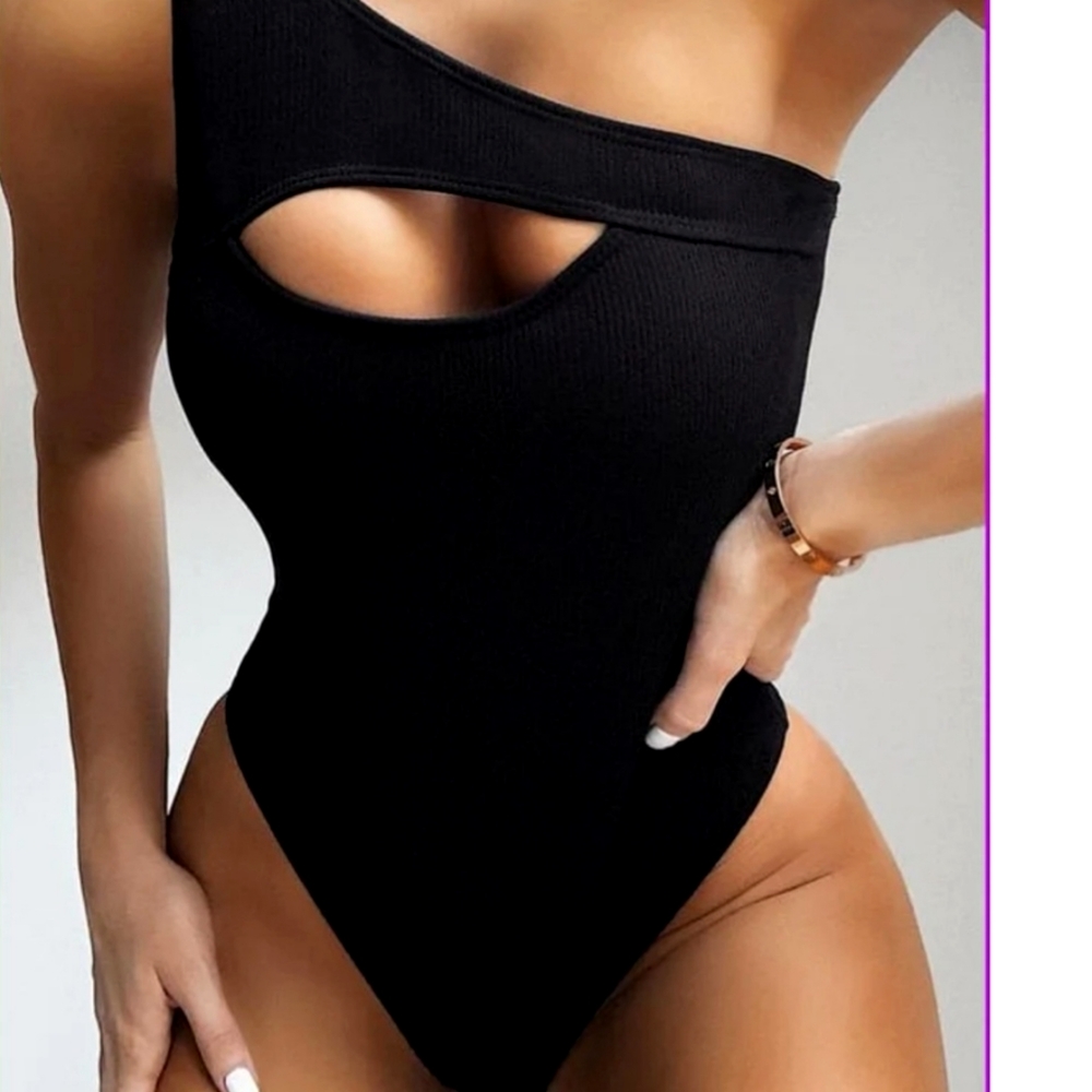 NWT Zara Half shoulder bodysuit